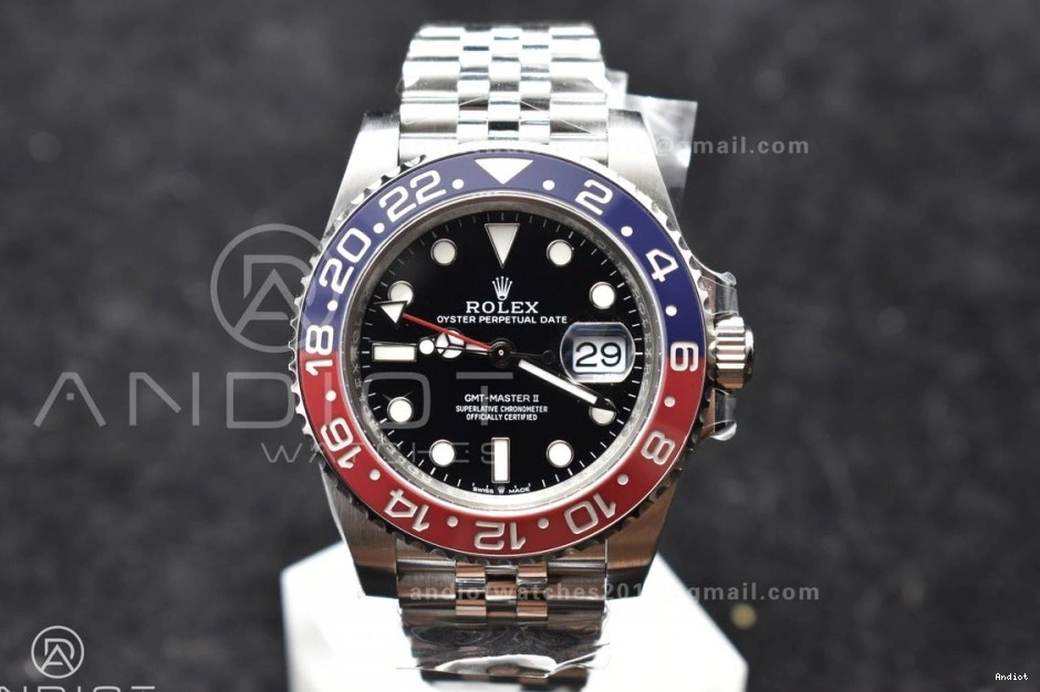 Edition Bracelet UV With Factory Ceramic BLRO Red Jubilee Blue GMT-Master Newest Clean V3 II Best On DD3285 Bezel 126710 CHS 0901